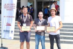 “IEEE Türkiye Lisans Bitirme Proje Yarışması”ndaki Başarımız